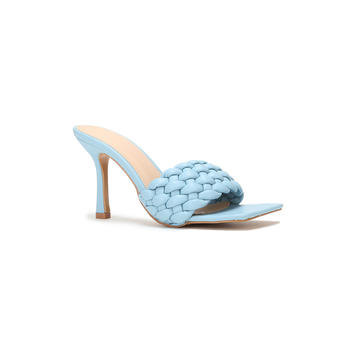 Chaussures Femme Tongs La Modeuse 63326_P143965 Bleu