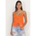 Vêtements Femme Tops / Blouses La Modeuse 63424_P144270 Orange