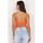 Vêtements Femme Tops / Blouses La Modeuse 63424_P144270 Orange