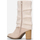 Chaussures Femme Bottes La Modeuse 63979_P145977 Beige