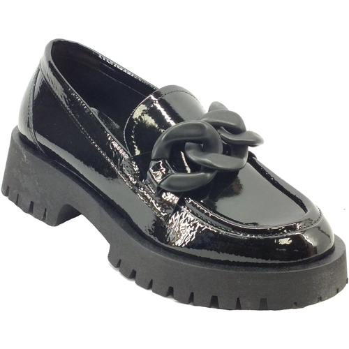 Chaussures Femme Mocassins Nacree 631023 Naplak Noir