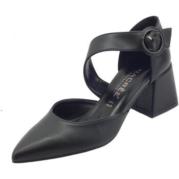 Chaussures Femme Alerte au rouge Nacree 145M018 Nappa Noir