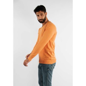 Hollyghost Pull orange touch touch cashemere avec col V Orange