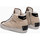 Chaussures Femme Baskets mode Crime London Sneakers HIGH TOP DISTRESSED Beige - Beige
