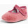 Chaussures Fille Ajouter aux préférés Babies pour bébé en velours avec strass Rose