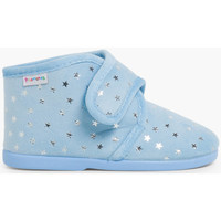 Chaussures Fille Chaussons Pisamonas Pantoufles confortables pour enfant avec étoiles brillantes Bleu