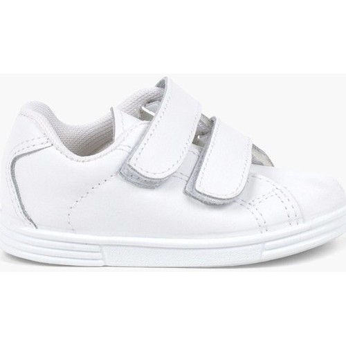 Chaussures Garçon Derbies Pisamonas Chaussures de sport pour bébé et Somoons cuir Lavable Blanc