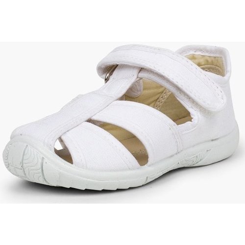 Chaussures Fille Baskets Kung-fu Camping Pisamonas  Blanc