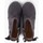 Chaussures Fille Bottes Pisamonas Bottines avec noeud velours et fermeture éclair Gris