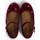 Chaussures Fille Sacs homme à moins de 70 Babies ouvertes en velours pour filles avec petites étoiles Bordeaux
