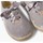 Chaussures Fille Les Iles Wallis et Futuna Espadrilles à lacets en satin avec étoiles brodées Gris
