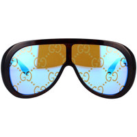 Gucci Eyewear aviator-frame tinted sunglasses Homme Lunettes de soleil Gucci Occhiali da Sole  GG1370S 002 Autres