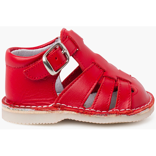 Chaussures Fille Sandales et Nu-pieds Pisamonas  Rouge