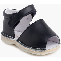 Chaussures Fille Sandales et Nu-pieds Pisamonas Bande adhésive en cuir pour bébé Menorquinas Fraileras Bleu