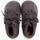 Chaussures Fille Bottes Pisamonas Bottines à lacets en daim avec ornement flocon de neige Gris