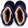 Chaussures Fille Bottes Pisamonas Botte en fourrure douce avec fermeture double adhérente Bleu
