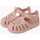 Chaussures Fille Chaussures aquatiques IGOR Sandales plastique à fermeture scratch Tobby Solid Rose