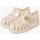 Chaussures Fille Chaussures aquatiques IGOR Sandales plastique à fermeture scratch Tobby Solid Beige