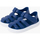 Chaussures Fille Baskets basses Pisamonas Sandales plastique type baskets à scratch Bleu