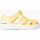 Chaussures Fille Bébé 0-2 ans Sandales plastique type baskets à scratch Jaune