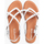 Chaussures Fille Sandales et Nu-pieds Pisamonas Sandales en cuir à lanières croisées Blanc
