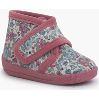 Chaussures Fille Chaussons Pisamonas Chaussons Liberty Fixation Adhésive Rose