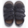 Chaussures Fille Pochettes / Sacoches Baskets en velours double fermeture à crochets Gris