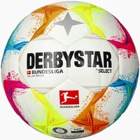 Accessoires Ballons de sport Select Derbystar Bundesliga V22 Brillant Replica Blanc, Jaune, Bleu