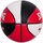 Accessoires Ballons de sport Spalding Super Flite Blanc, Noir, Rouge