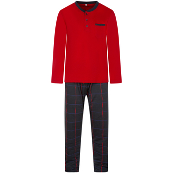 Vêtements Homme Pyjamas / Chemises de nuit Christian Cane Pyjama coton long Rouge