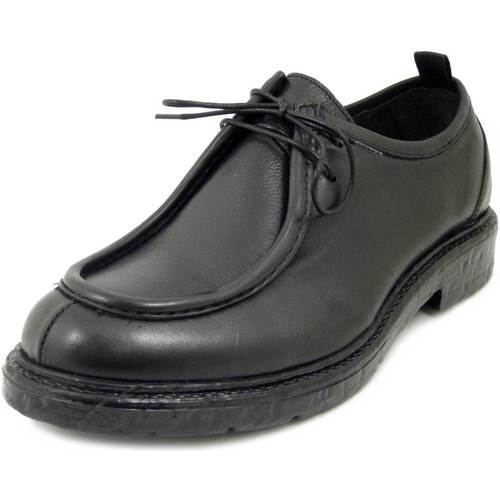 Chaussures Homme Derbies Exton Moyen : 3 à 5cm douce - 9027 Noir