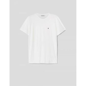 Vêtements Homme T-shirts & Polos Dondup US198 JF0195U-ZL4 DU 000 Blanc