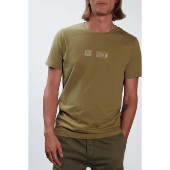 Vêtements Homme Débardeurs / T-shirts sans manche Hero Seven FACE TO FACE PRESSED OLIV H22106 Kaki