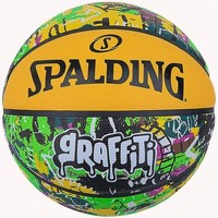 Accessoires Ballons de sport Spalding Graffitti Vert, Orange