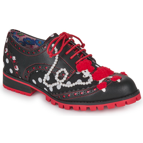 Irregular Choice SOCKHOP SWEETIES Noir / Rouge - Livraison Gratuite |  Spartoo ! - Chaussures Derbies Femme 100,80 €