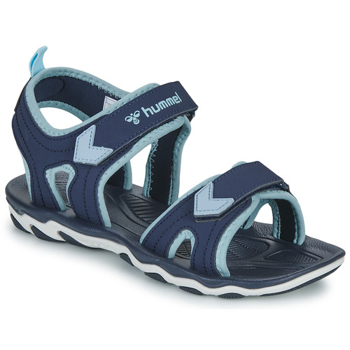Chaussures Enfant Sandales sport hummel SANDAL compartment SPORT JR Marine / Bleu