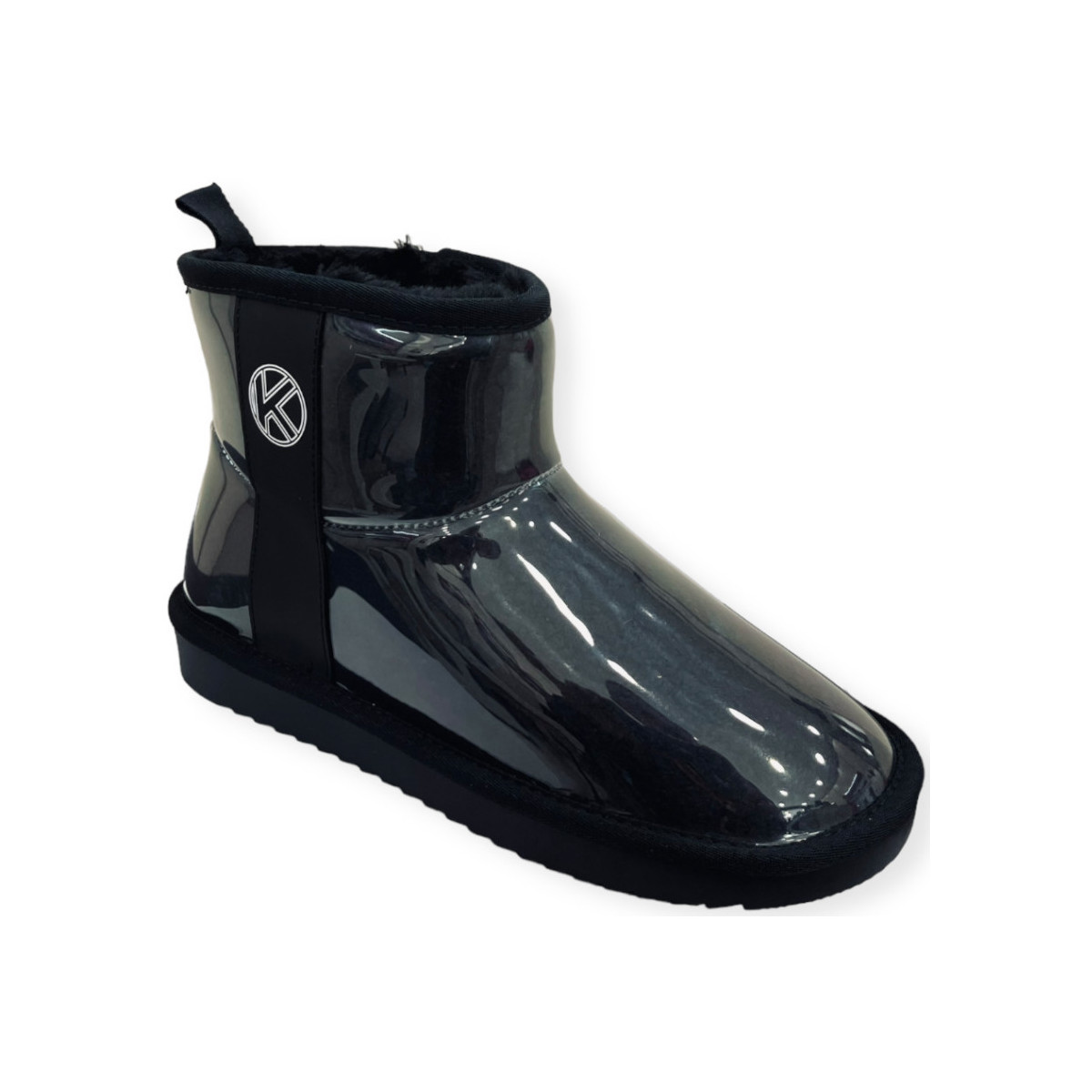 Chaussures Femme Bottines Kelara Boots Fourrées Imperméables Noir Noir