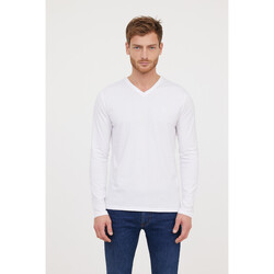 Vêtements Racing T-shirts manches courtes Lee Cooper T-Shirt AJESSY Blanc Blanc