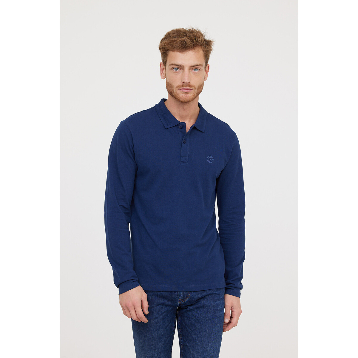 Vêtements Homme T-shirts & Polos Lee Cooper Polo Bako Celadon Blue Bleu