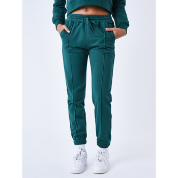 Vêtements Femme Pantalons de survêtement vegiflower t shirt Jogging F214103 Vert