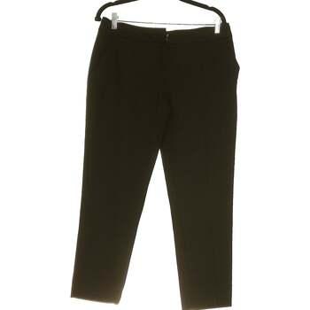 Vêtements Femme Pantalons Etam pantalon droit femme  40 - T3 - L Noir Noir