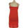 Vêtements Femme Robes courtes Monoprix robe courte  38 - T2 - M Rouge Rouge