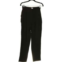Vêtements Femme Pantalons Mango Pantalon Droit Femme  34 - T0 - Xs Noir