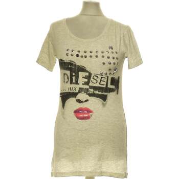 Vêtements Femme T-shirts & Polos Diesel top manches courtes  36 - T1 - S Gris Gris