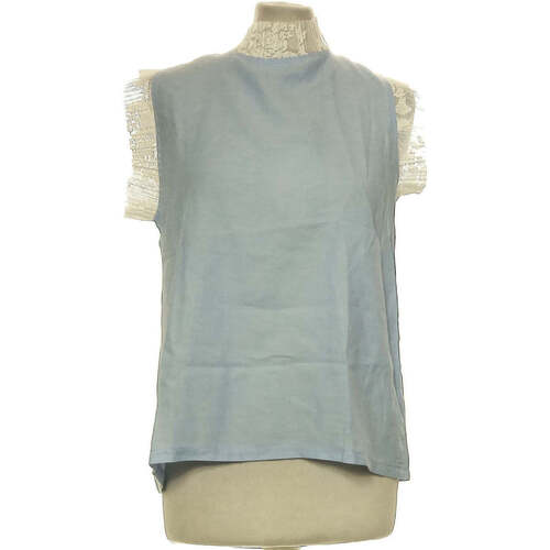 Vêtements Femme Débardeurs / T-shirts sans manche Opullence débardeur  36 - T1 - S Bleu Bleu