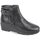 Chaussures Femme Bottes Valleverde VS10413 tronchetto Noir