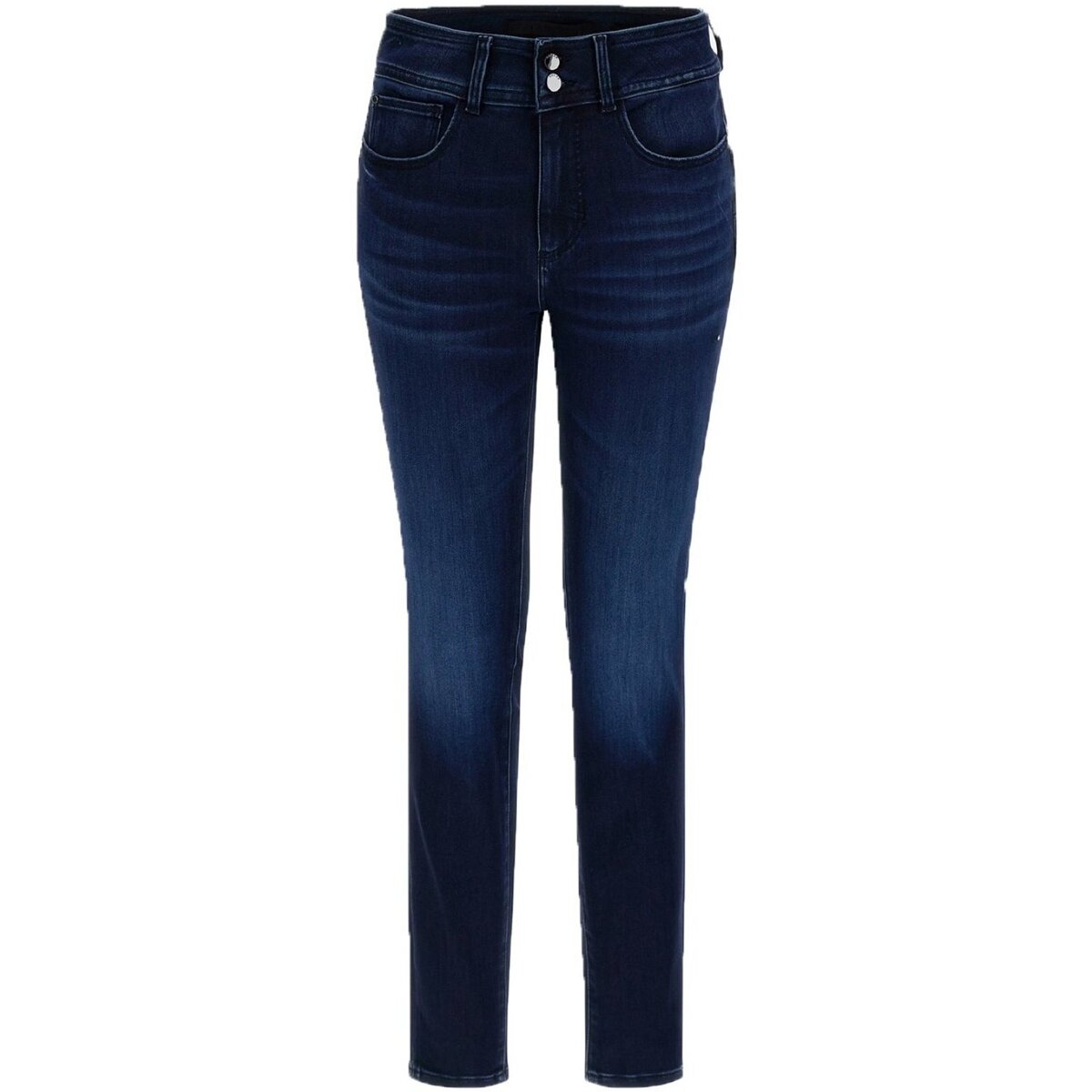 Vêtements Femme Jeans slim Guess W2BA91 D4H53 Bleu