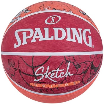 Accessoires Ballons de sport Spalding Sketch Drible Rouge