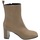 Chaussures Femme Slo-Mo Runs in Floral Two-Piece and Metallic Orange Boots AANGCE752beige Beige