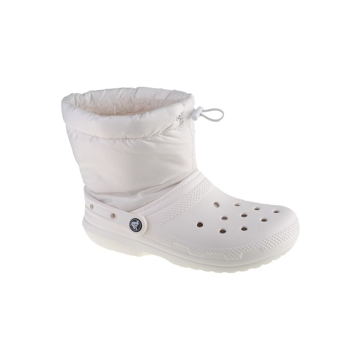 Chaussures Femme Bottes Crocs Classic Lined Neo Puff Boot Blanc